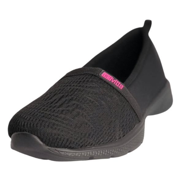 Tenis Slip On para dama color negro