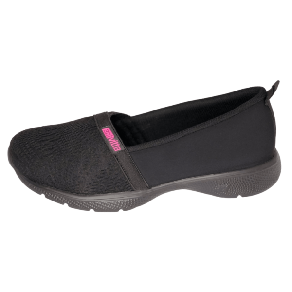 Tenis Slip On para dama color negro