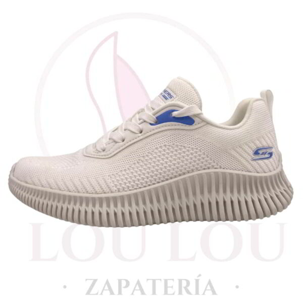 Tenis Skechers Bobs Sport color blanco