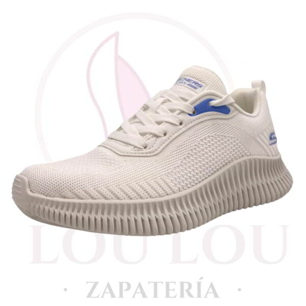 Tenis Skechers Bobs Sport color blanco