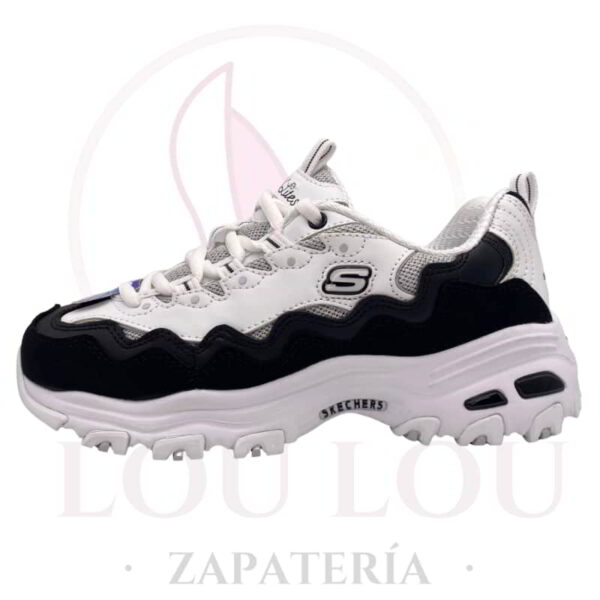 Tenis Skechers DLites vista lateral