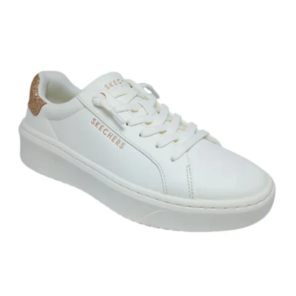 SKECHERS-COURT-BREAK-MINI-GLITZER-BLANCOS-VISTA-FRONTAL