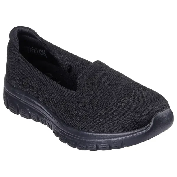 SKECHERS-GRACEFUL-NEGROS-VISTA-FRONTAL
