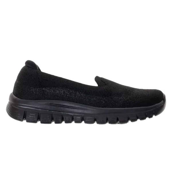SKECHERS-GRACEFUL-NEGROS-VISTA-LATERAL-DERECHA