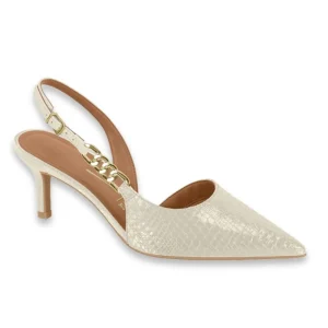 Tacones Vizzano Charol Croco